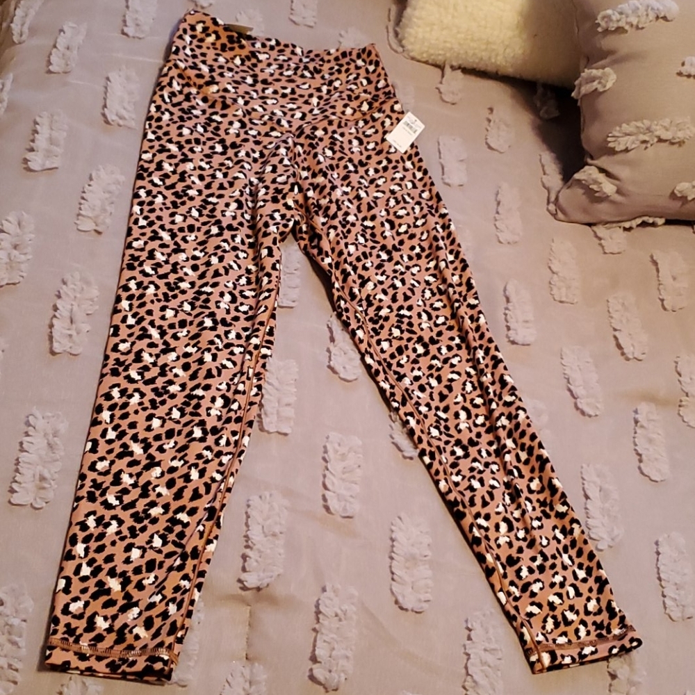 Aerie leopard 7/8 leggings